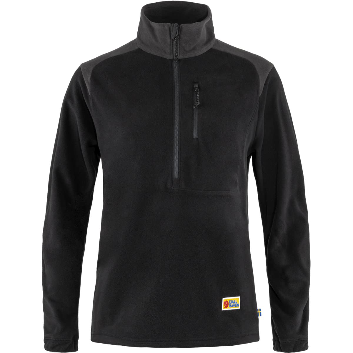 Fjallraven F84785550-030XXS Vardag Lite Fleece W Black-Dark Grey XXS