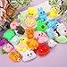 Mochi Squishy Toys, 27pcs Mini Kawaii Squishies Party Favors for Kids 4-8 8-12 Boys Girls Birthday Gifts Fidget Sensory Treasure Box Toys for Classroom Prizes Pinata Goodie Bags Xmas Stocking Stuffers