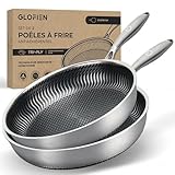 ✔️ Cuisson plus saine au quotidien – Poele sans PFAS, PFOA et PTFE, pour une cuisson plus propre et respectueuse de votre santé. Profitez de vos repas en toute confiance.