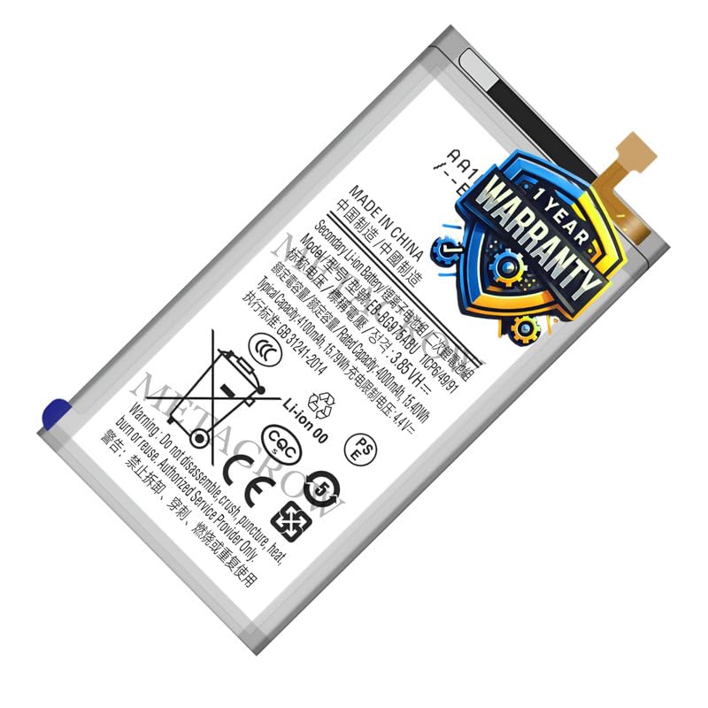 Image of Original EB-BG975ABU Battery Compatible for Samsung Galaxy S10+ | S10 Plus - (4100mAh) - 1 Year Warranty JK1