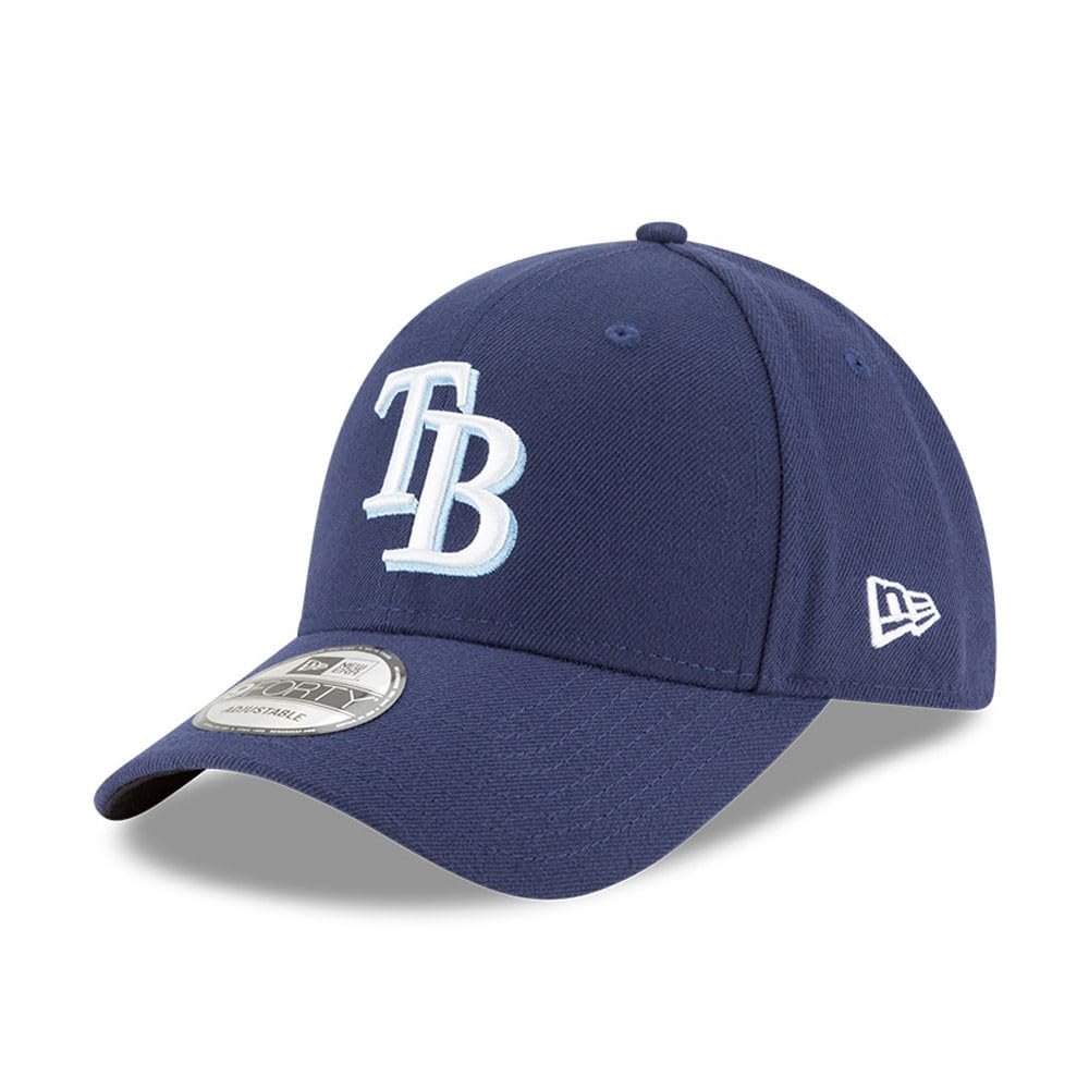 New Era MLB The League 9Forty Verstellbare Basecap Tampa Bay Rays - Offizielle Teamfarben