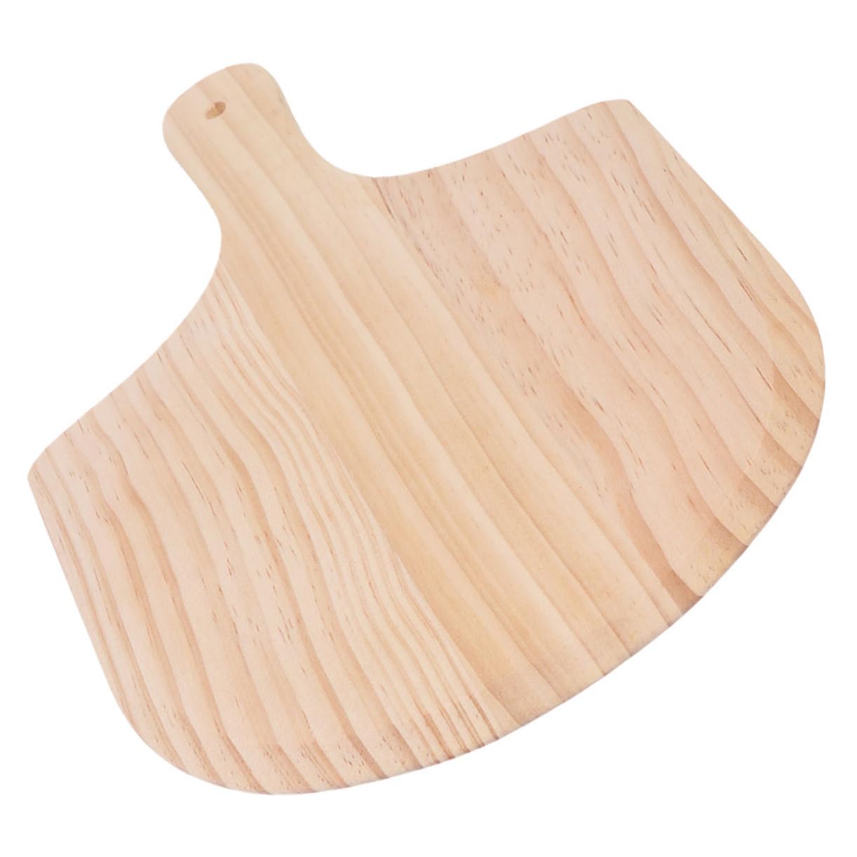 Planche à Découper en Bois Beige Multifonction Plateau de Service Pain Fromage