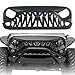pour Jeep Wrangler JK 2007-2018 Calandres Avant Et De Radiateur Auto, Grille De Course De Radiateur Avant, Abs De Voiture D'Habillage De Masque De Maille De Pare-Chocs D'Admission