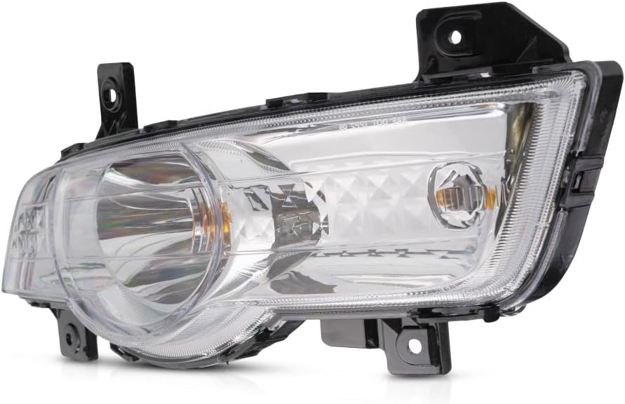 CarLights360: For Chevy Traverse Turn Signal/Parking Light Assembly 2009 2010 2011 2012 Driver Side w/Bulbs DOT Certified Replacement For GM2520194 | 20794799