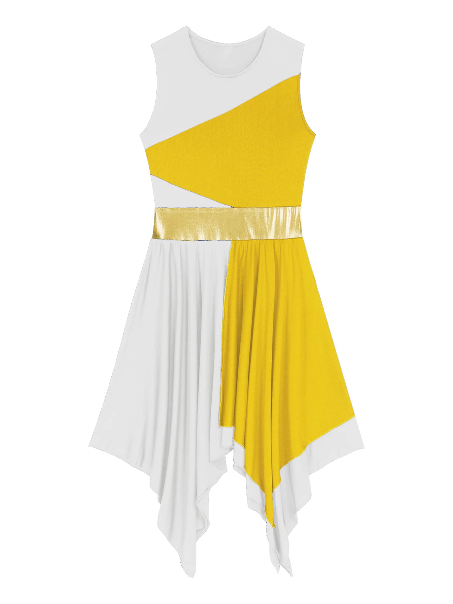 JEATHA Vestido de Danza Cristiana para Mujer Disfraz de Adoración Litúrgica de Iglesia
