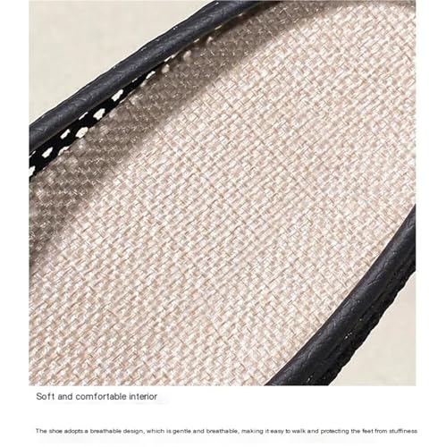 Women's Summer Baotou Mesh Half Slippers Soft Sole Breathable Flat Sole Home Slippers Outdoor Slippers4
