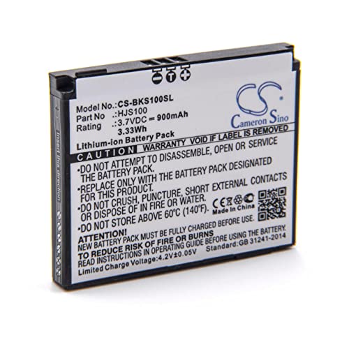 vhbw Batería Recargable Compatible con Becker HJS100, HJS-100, Map Pilot navegador (900 mAh, 3,7 V,...