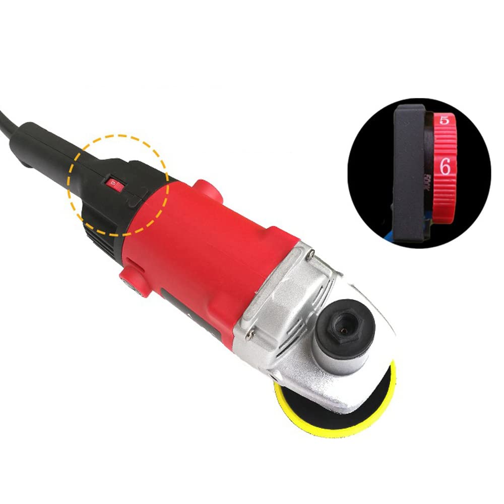 Pulidora húmeda de 1400 W Pulidora húmeda Pulidora de hormigón para granito/mármol/hormigón diamante discos de pulido 100-8100 rpm