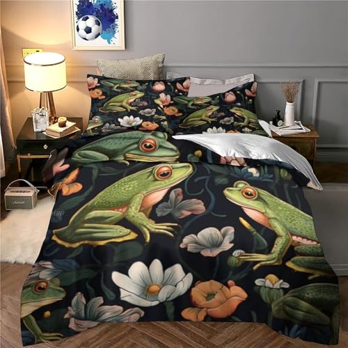 Housse de Couette Requin 3D Microfibre Super Douce Parure 220x240 - 6