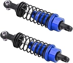 Amortecedor de choque, absorção de choque estável RC amortecedor de choque de liga de alumínio requintado resistente à corrosão para WLtoys para K929(azul-marinho)