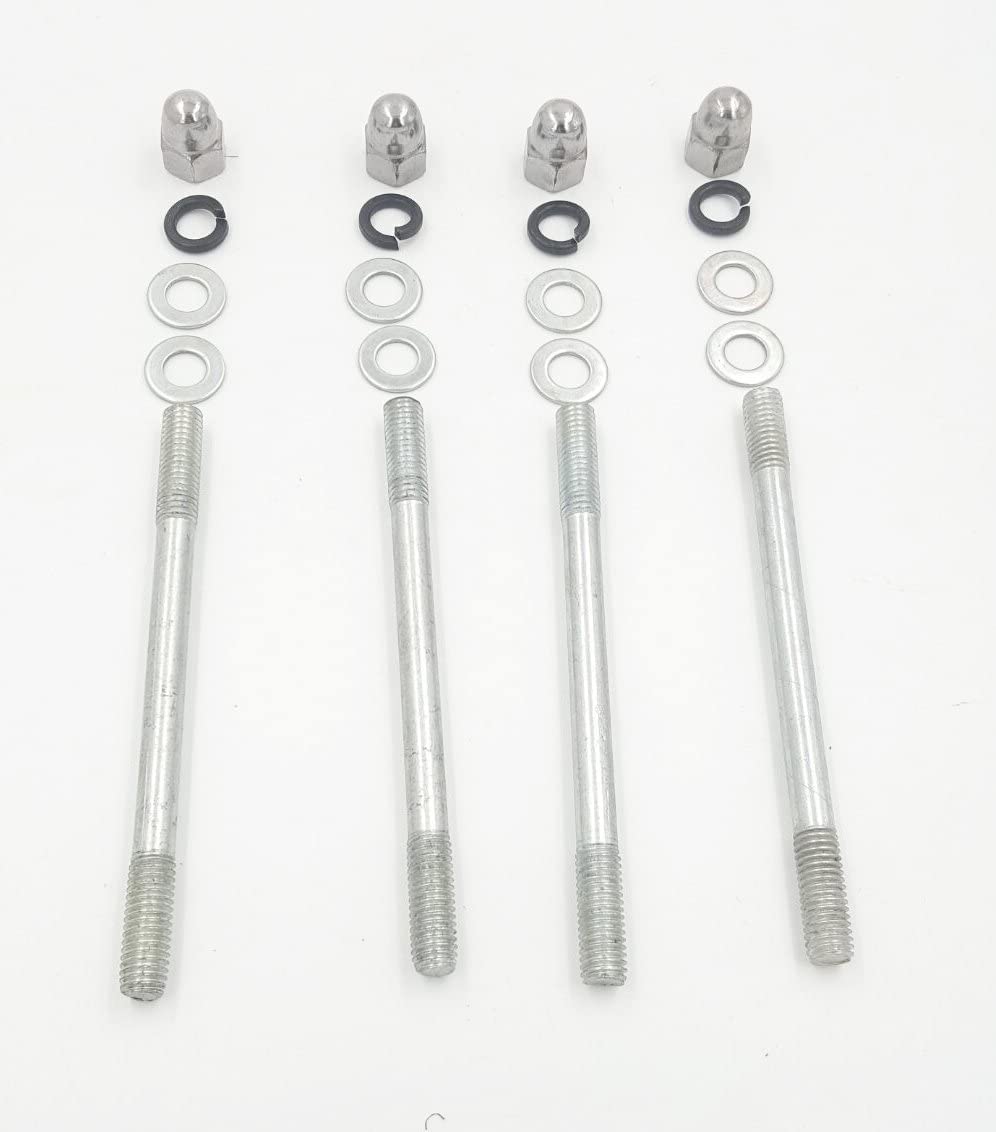 M8 Double Ended Bolts Set For Engine Motor Kit 66cc/80cc - Gas - Foto 7