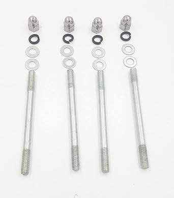CDHPOWER Motor Mount Block and 8mm Studs Set for 66cc/80cc/YD100 Gas CDHPOWER Motor Mount Block and 8mm Studs Set for 66cc/80cc/YD100 Gas