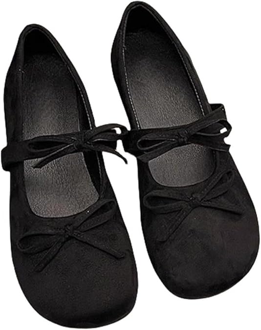 Wide Toe Box Shoes Womens Womens Work Shoes Spring and Autumn Fashion