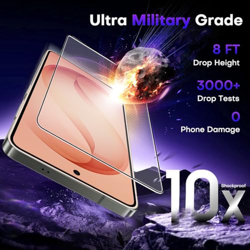 Image of Czartech Tempered Glass for Samsung Galaxy S26 Plus | Edge to Edge Full Coverage Screen Protector | HD Clear Display | Smooth Touch Response | 9H Scratch Resistant Protective Glass