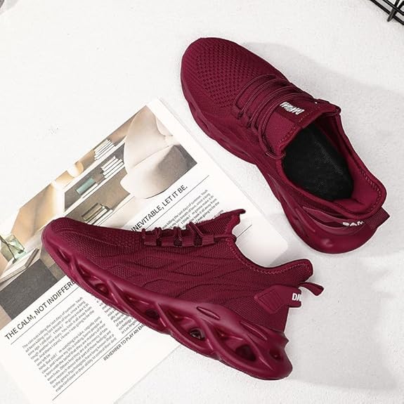 Image of Mens Running Walking Tennis Shoes Mens Casual Fashion Gym Hiking Shoes for Men Sneakers Work Breathable Comfortable Lightweight
