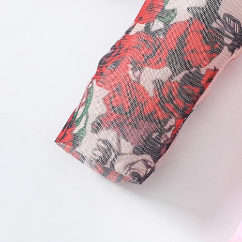 LYSMuch Toddler Baby Unisex Black Cotton Tattoo Sleeve Bodysuit Tops Infant Romper4