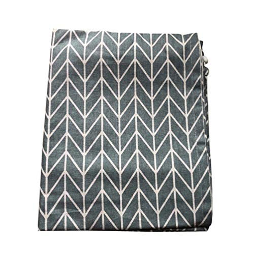 LIOOBO Funda para Lavadora Carga Superior Refrigerador Universal Cubierta Superior del Secador y Lavadora Automática Impermeable a Prueba de Polvo con Bolsillos 55 x 130cm (Flechas Grises)