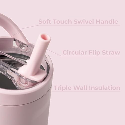 Miniatura 3 de HydroJug Sport Botella de acero inoxidable con popote, aislada al vacío, de 40 onzas, a prueba de fugas, diseño ergonómico, reutilizable, apta para