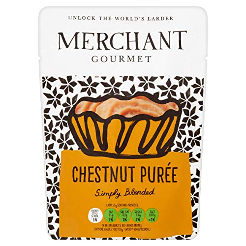 栗のピューレ200グラム (Merchant Gourmet) - Merchant Gourmet Chestnut Puree 200g