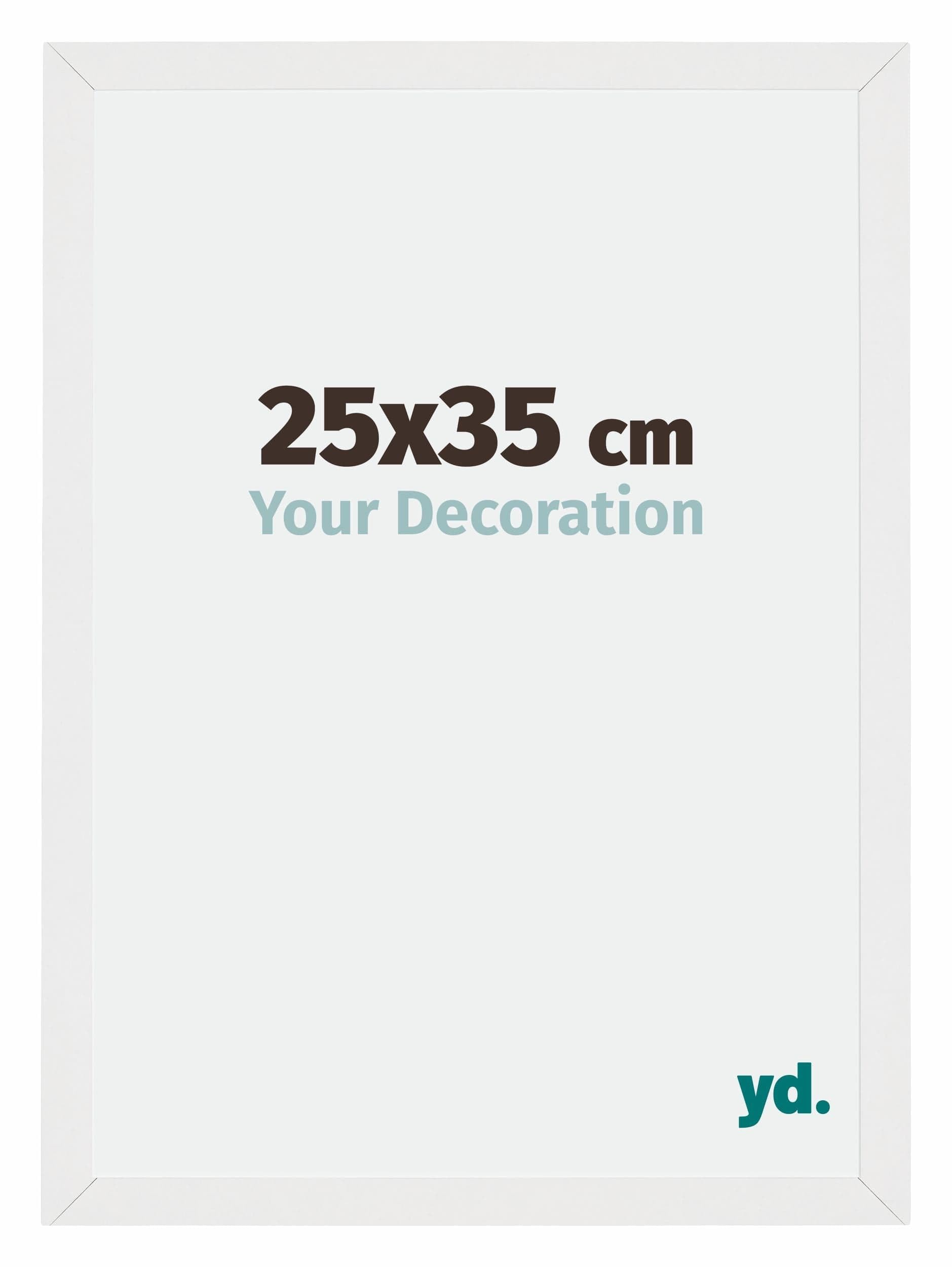 Your Decoration - Puzzle frame 25x35 - White High Gloss - Puzzle frame 500-1000 Pieces - MDF Photoframe - Mura