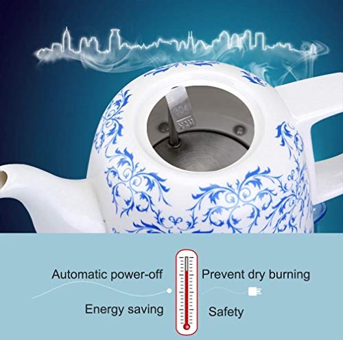 Kettle eléctrico cerámico inalámbrico 1.2L 1200W miniatura 6