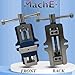 MachEl Quality Self-Centering Vice Vise - Engineering Tools - Fixed Base - Rigid & Tough Quality (Jaw Width 50mm)