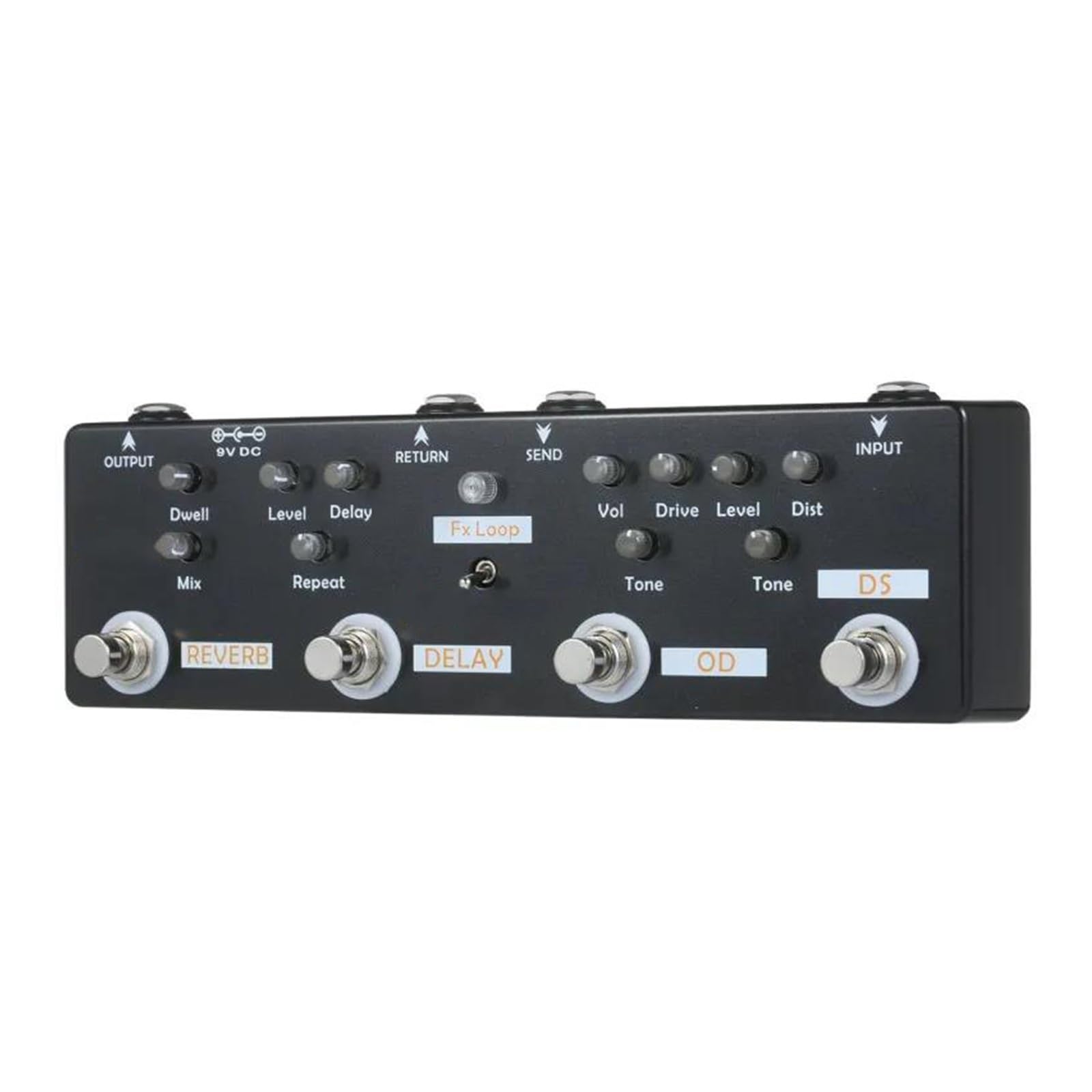 Efekty Do Gitary Elektrycznej Procesor Efektów Gitarowych Z Wieloma Efektami W Tym Przesterem Opóźnieniem I Pogłosem Odpowiedni Do Gitary Basowej