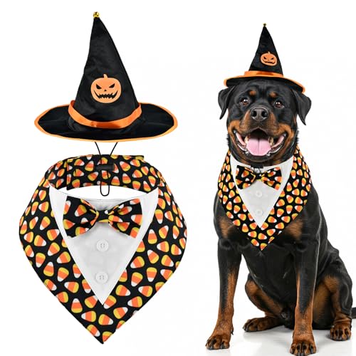 ShuRung Halloween Candy Corn Dog Adjustable