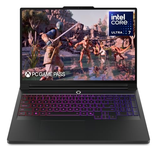 Image of Lenovo Legion Pro 7i - AI-Powered Gaming Laptop - Intel Core Ultra 7 255HX - 16 inch WQXGA PureSight OLED Display - 240Hz - NVIDIA GeForce RTX 5070 Ti - 32GB Memory - 1TB Storage - PC GamePass