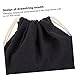 BIUDECO 4pcs Embroidered Canvas Hair Dryer Bags Travel Hair Dryer Drawstring Bags Storage Pouches