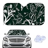 Botanical Line - Parasol para parabrisas de coche, para invierno, accesorios de coche, regalo para parabrisas de hielo, protector de parabrisas para SUV, furgoneta (145 x 80 cm)