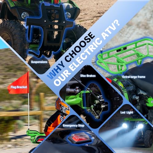 MOSTA 36V 500W Electric ATV Green