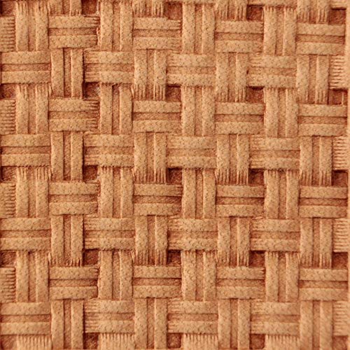 DandS ltd Leather Stamp Tool Stamping Working Carving Punches Tools Craft Saddle Brass Basket Weave #305