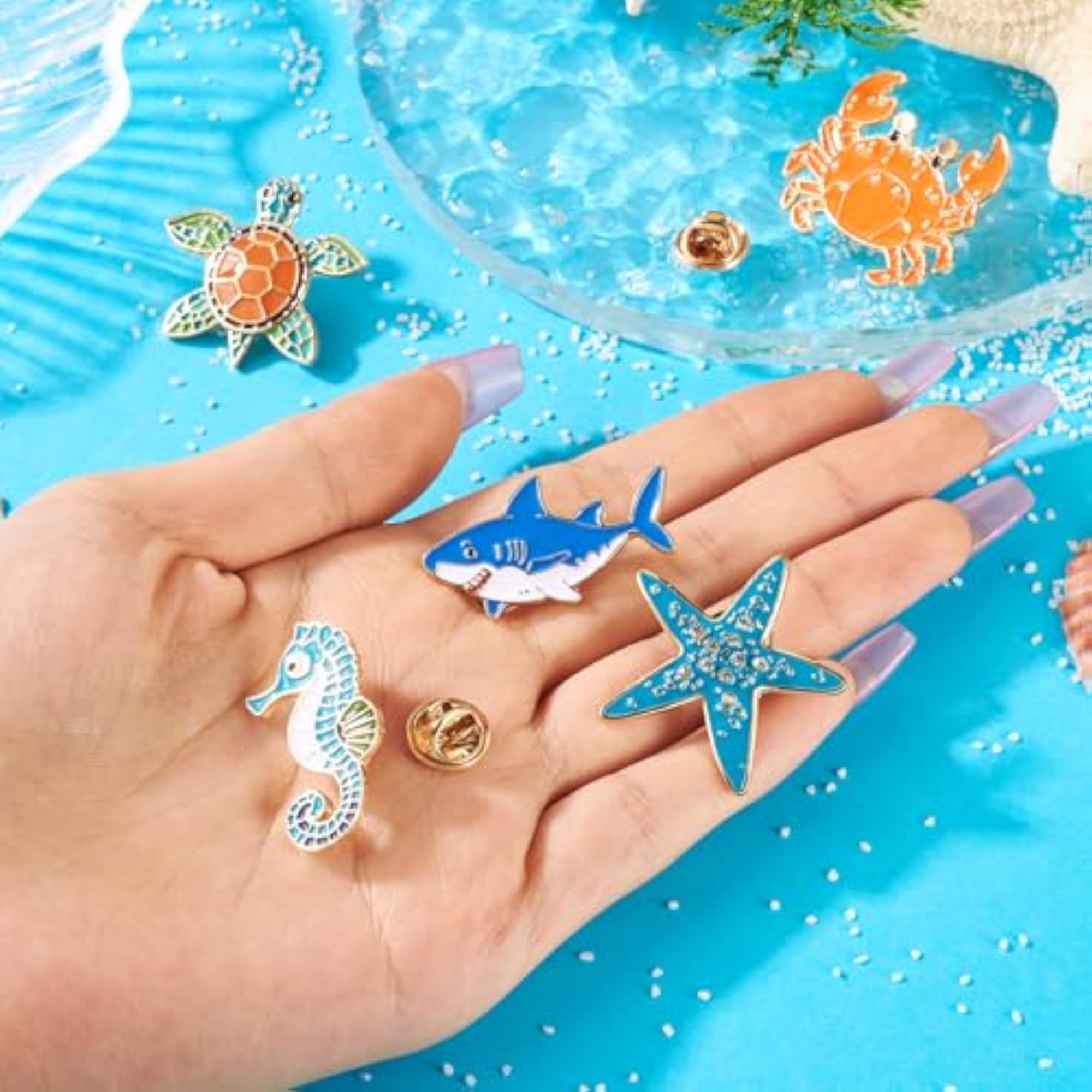 Cute Enamel Brooch Pins Set for Backpacks, Aesthetic Gift