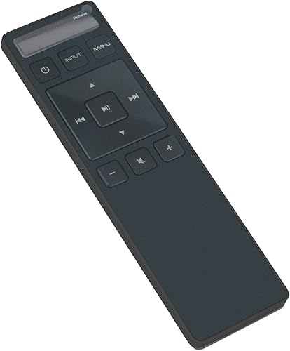 XRS551N-G Reemplazo de control remoto para barra de sonido Vizio Barra de sonido Sistema de altavoces SB4551-D5 SB36512-F6 SB3651-F6 SB4051-D5