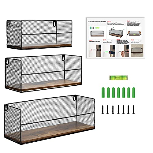 Étagère murale rustique à fixation invisible pour optimiser le rangement mural