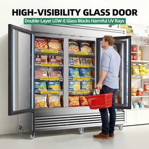 Commercial Ice Cream Display Freezer