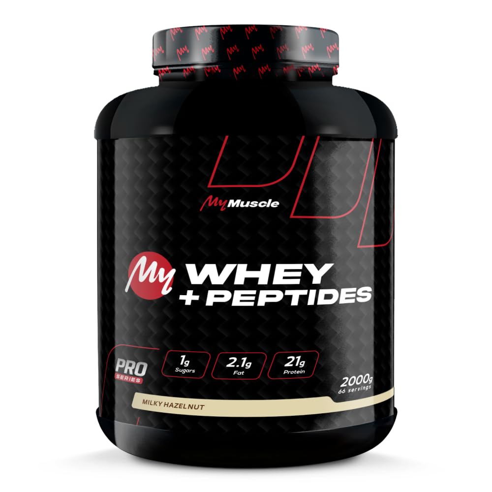 My Whey + Peptides (2000g) | Whey protéine | Whey gourmande grand format - Milky Hazelnut