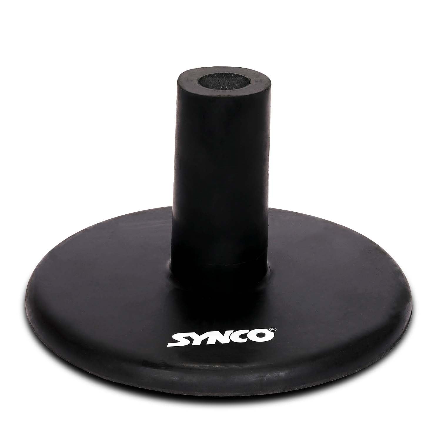 Synco Rubber Base for Agility Slalom Spiked Pole and Flag Pole