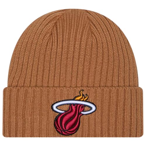 New Era Miami Heat Color Pack Cuff Knit Beanie Hat...