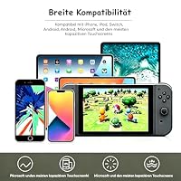 Digiroot 4 STÜck 2-in-1 Stylus Pens mit Gummispitzen für Tablets/Handys – Ansicht 5