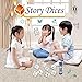 HCDIM Happy Story Dice 9 Story Cubes Game to Create Stories Creativity Hub he Voyages - A Happy Trip Telling and Oral Language Dice 54 Images Unlimited Stories Combination Iconic Storytelling Game