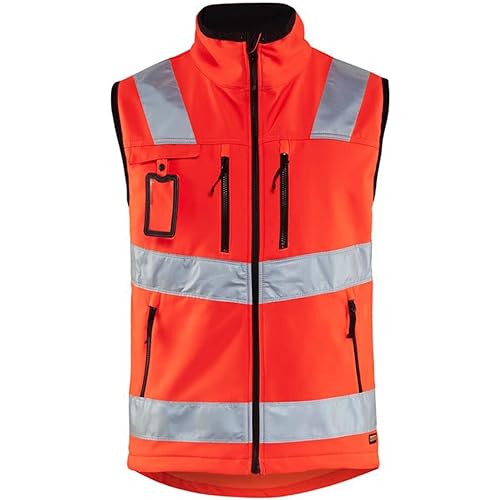 Blaklader Workwear Hi-Vis Softshell Vest Red Highviz 4XL