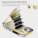 HAOPINSH-for-iPhone-13-iPhone-14-Wallet-Case-with-Card-Holder-360Rotation-Ring-Kickstand-Mint-Green-Marble-Pattern-RFID-Blocking-Leather-for-Girls-Women-Double-Buttons-Protective-Cover-61