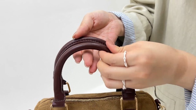 Bolso Pequeño de Ante Sintético para Mujer miniatura 7