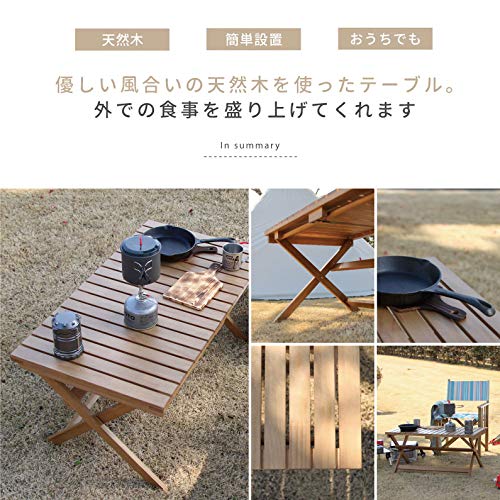 Amazon.co.jp: 市場 テーブル アウトドア 折りたたみ LUFT 幅90X奥50x