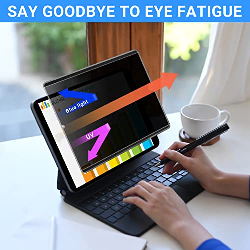 Image of FILMEXT Magnetic iPad Pro 9.7 Privacy Screen Protector (2018 /2017) | Removable & Reusable iPad Air 2 /1 9.7 inch Anti Glare Anti-Spy Filter Anti Bule Light Screen Filter [Landscape Privacy]-1Pack