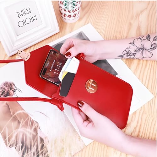 Touch - Screen Compatible Crossbody Phone Bag, Small Shoulder Purse for Easy Phone Access2