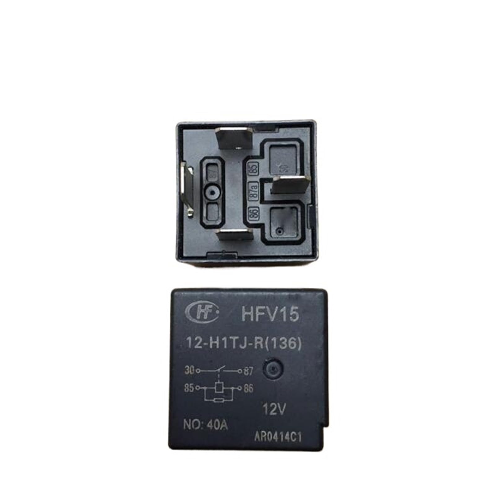 Relais HFV15 12V-H1TJ-R 40A 4PIN longue durée pour électronique