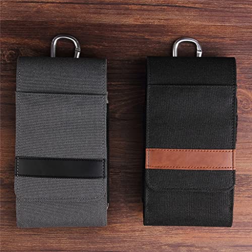 Nylon Pouch Outdoor Sport Hanging Men Waist Bag Belt Clip Phone Case Zipper Card Bag Holster Bag4
